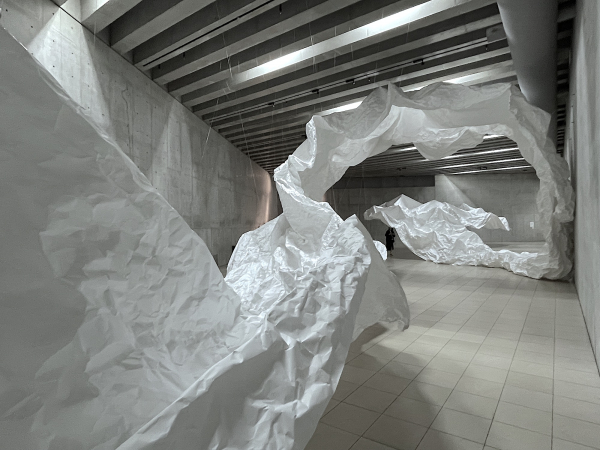 2025年　旧ヴァンジ彫刻庭園美術館　poly_papier
