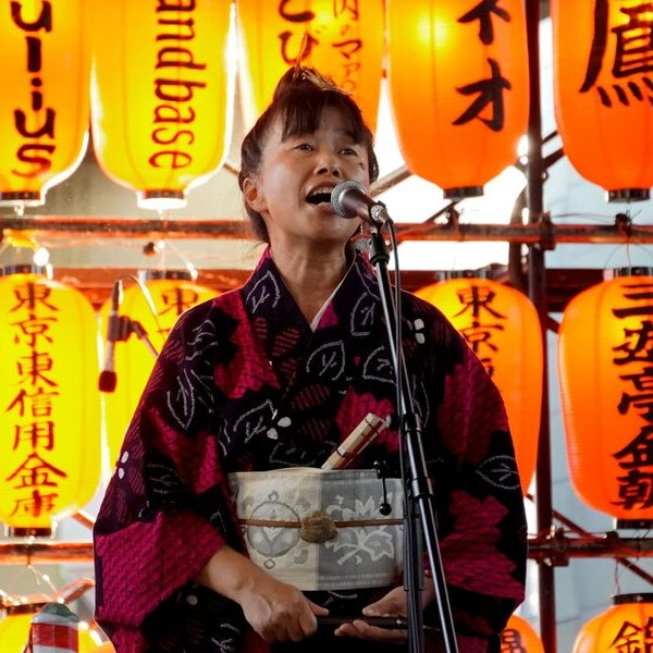 すみだ錦糸町河内音頭大盆踊りにて歌唱